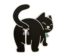 Cat Butt Bread Clip - 3D Printed Bag Clip for Cat Lovers - Funny Bread Ties & Kitchen Gadgets - Novelty Cat Chip Bag Holder Gift (C)