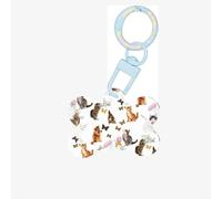 Cat Butterfly Printing Dog Tag Bone Shaped Double Sided Pattern Dog Id Tags Bone Shaped Pet Name Tags Dog Collar Tags