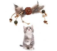 Cat Butterfly Toy, Interactive Pet Chew Toy for Indoor Play and Activity, Butterfly Shape, Natural Small Style