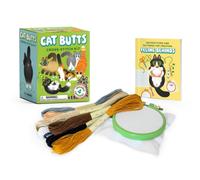 Cat Butts Cross-Stitch Kit : Includes 4 Patterns