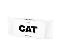 CAT by Dr Lisa - Cat Wipes - Plant-Based, Natural Bathing Wipes for Cats - Made from 100% Compostable Bamboo - Vet-Created - Vegan - Non-Toxic - Made in New Zealand (80 Pack)