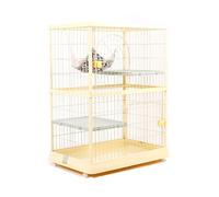Cat Cage, 2/3 Tier Playpen, Large Space Pet Playpen, Detachable Design, Lockable Door, Easy to Use, Small Animal Cage