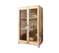 Cat Cage Cat Cage Home Litter Double-decker Villa House Indoor Closed Cabinet Wooden