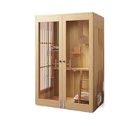 Cat Cage Cat Cage Home Litter Double-decker Villa House Indoor Closed Cabinet Wooden