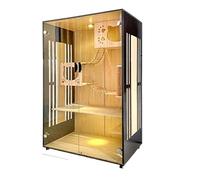 Cat Cage Cat Villa Plate Side Transparent Luxury House Breeding Cage Display Cabinet Bed Pet Room