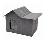 Cat Cage Foldable Portable Cat dog Fence water proof Oxford Cloth Thickened wear-resistant Tent Cat Bag Animal Cage for Indoor Outdoor for Pets (up to 20 lbs)(Gray)
