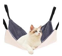 Cat Cage Hammock - Adjustable Soft Cat Hammocks,Kitten Bed, Cage Accessories, Comfortable Rest Sleeping Pad for Kittens, Ferret, Puppies, Rabbits, Small Animals