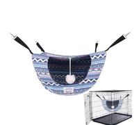 Cat Cage Hammock - Hanging Bed for Pets, Cosy Sleeping Place for Cats | Bohemian Comfortable Cat Cage Hammock Bed, Portable Cat Bed, Soft Cage Cradle, Hammock Bed with St