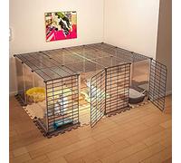 Cat Cage Indoor - Cat Cage Playpen Cat Kennel Cat Enclosure Cat Condo Detachable Metal Cat Kennels Cat Crate Dog Crate Ferret Cage Rat Cage Kitten Playpen - for Small Animal, Puppies, Kittie
