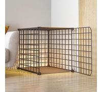 Cat Cage Indoor, Collapsible Metal Pet Cage for Small Animals, Spacious Design for Indoor Use, Ideal for Balconies and Living Spaces