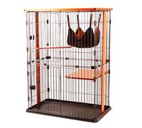 Cat Cage Indoor Pet Crate, Metal Cat Fence for Households, Spacious Design for Cats, Durable Construction, Easy Assembly