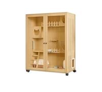 Cat Cage Pet villa home creative panoramic cat cabinet indoor and dog kennel luxury enclosed animal and house