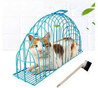 Cat Cage Portable Shower Cage for Cats Dog Bath Cage Cat Grooming Bag Cat Bath Pet Cat Storage Cage Dry