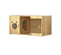 Cat Cage Stylish Cat Villa Premium Panorama Cabinet Large Indoor Cage Create a Luxurious Home Pet House