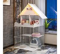 Cat Cages - Cat Fence 3 Tier Cat Fence Indoor Cat Cage Cat Kennel Cat Fence Kitten Fence Ferret Cage Soul Carrier
