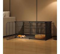 Cat Cages Indoor,Large Cat Crate Diy Pet Playpen Cat House Kitten Pen Detachable Extra Cattery,Large Exercise Place Ideal For Cat,Black/White,Black-75x37x37cm