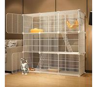 Cat Cages, Large Pet Bed, Detachable Extra Large Cat Fence, Metal Kitten Fence, Cat Bed, Cat Bed, Detachable Can En