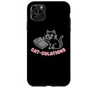 Cat Calculations Math Equations Algebra Geometry Feline Case for iPhone 11 Pro Max