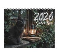 Cat Calendar 2026-12-Month Wall Planner | Cute Cats Calendar with Monthly Layout for Home Scheduling, Study Room Organization, Office Planning and Task Tracking