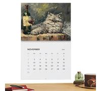 Cat Calendar 2026 - Thick Paper Weekly Yearly Planner - Jan-Dec 2026 Calendar for Cat Lovers,for Home Office School Dorm Family Schedule Academic Appointment Planning