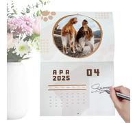 Cat Calendar, Cat Ball Calendar, Sturdy Calendar with Shiny Pages and Cat Butt | Cat Butthole Calendar 2025 for Accurate Tracking of Important Dates