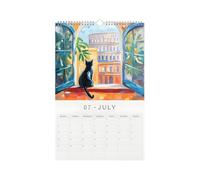 Cat Calendar,Creative Cute 12 Months | Hangable Monthly Desktop Calendars,for Home Family School Study Organizing Workplace Table Planning Friends