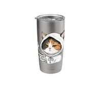 Cat Calico Nope Not Today Stainless Steel Insulated Tumbler