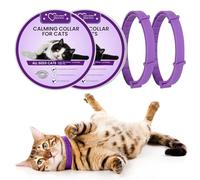 Cat Calming Collar 2-Pack: Adjustable Pheromone Collar for Stress, Anxiety & Aggression Relief in Cats | 30-Day Long-Lasting, Waterproof Calm Collar with Scent Soother for Natural Behavioral Support