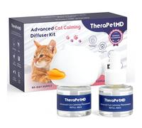 Cat Calming Diffuser 60 Day Starter-Kit, Advanced Cat Pheromones Calming Diffuser, Anti-Anxiety and Cat Pheromone Diffuser for Kittens and Cats