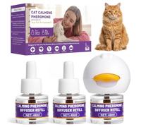Cat Calming Pheromone Diffuser Starter Kit, 90-Day, for Multi-Cat Homes