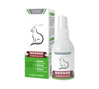 Cat Calming Spray - 50ml Relaxant Solution, Natural Pheromone Formula, Stress Relief Behaviour Training Aid with Long Lasting Effect | anxietyy Calming Spray for Scratching, Spraying and lightweight