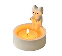 Cat Candle Holder - Cartoon Cat Candle Scented Holders With Warming Cat Paws | Kitten Tea Light Candle Holders | Warming Paws Cat Holders Ornaments | Cute Candles Holder For Cat Lovers