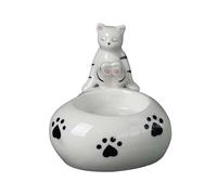 Cat Candle Holder, Cartoon Kitten Candle Holder, Warming Paws Cat Tealight Holders Ornaments, Tea Light Candle Holder Decorative Ceramic for Cat Lover