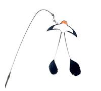 Cat Cane - Swallow Design Toy for Exercise and Movement | Stick with Bell for Cats, Home Apartment Toy Indoor Activity After Meal Anti-Boredom Cognitive Development
