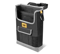 CAT® Car Front Seat Organizer Storage - Automotive Adjustable Straps Durable Multipurpose Work Truck Organizer for Front or Backseat for All Autos - Extra Storage for Tools and More - Black