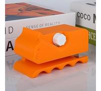 Cat cardboard cutting machine, cardboard cutting machine, professional heavy duty cat scratching, 3D printed cat scratching (orange)