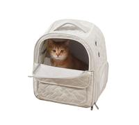 Cat Carrier - 13.78 x 11.02 x 15.75 Inch ZET Bag Backpack for Travel, Use with Foldable Design, Shopping Carrier for Indoor, Outdoor, Excursion, Hiking, Camping, Shopping