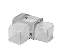 Cat Carrier - Approved Portable Breathable Soft Bag - Travel Bag for Cats, Veterinary Visits, Walks, Trips, Cars, Airport, Shopping, Taxi, Urban Public Transport