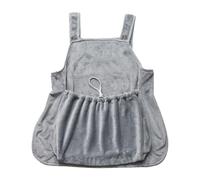 Cat Carrier Apron, Adjustable Fit Pet Sling, Anti-Scratch Soft Carrier, Breathable And Lightweight Design, Dog Sleeping Bag Feature, Gray Suitable For Small Pets Under 7.5kg