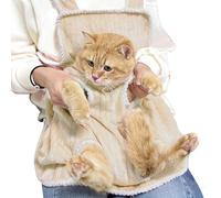 Cat Carrier Apron - Drawstring Closure - Cat Accompaniment Apron | for Women Men Teens Animal Lovers Grooming Claw Cutting Photography Cooking Creation