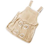 Cat Carrier Apron, Drawstring Closure, Portage Apron with Openings - for Grooming, Photo Shoots, Kitchen, Men, Women, Teenagers, Adults