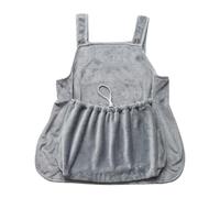 Cat Carrier Apron - Flannel Pet Sling | Travel Basket for Small Pets - Comfortable, Sling for Cats Under 7.5 kg, Outdoor Walks and Hair-free Travel