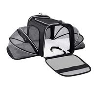 Cat Carrier Backpack - Breathable Cat Carrier Bag | Expandable Cat Carrier | Portable Travel Bag for Cats, Pet Carrier | Comfortable Bag