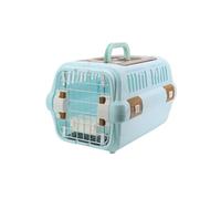 Cat Carrier Backpack, Clear Plastic Bubble Pet Carrier Bag for All Age Cats with Secure Locking Buttons(Blue)