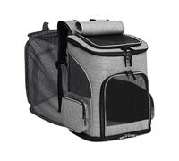 Cat Carrier Backpack Foldable Cat Carrier Bag Portable Pet Travel Bag Breathable Mesh For Car Bus Subway Picnic Hiking