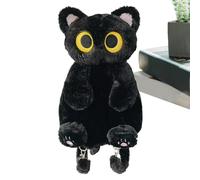 Cat Carrier Backpack - Pet Backpacks, Plush Backpack | Fashionable Simulation Cat, Foldable Portable Cat Bag, Breathable Mesh, Comfortable Shoulder Straps And Handle, Holds Pets Up