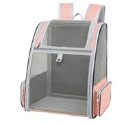 Cat Carrier Backpack - Pet Hiking Backpack Travel Bag | With Removable Plush Cushion and Non-slip Bottom Plate for Puppies Kittens