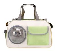 Cat Carrier Bag - Kitten Bag Bubble Window, Breathable Carrier for Travel and Transportation in the Car, Airplane, Camping, Hospital, Hiking, Outdoors