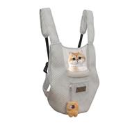 Cat Carrier Bag - Spacious and Breathable Pet Carrier - Travel Pack for Dogs - Suitable for Small and Medium Kittens and Puppies, Outings, Camping, Walking, Hiking, Cycling, Adventures