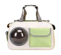 Cat Carrier - Bubble Window Kitten Backpack, Portable Travel Pet Bag, Breathable Lightweight Design with Ventilation, Comfortable Pet Travel Gear for Hiking Camping Airplane Car Outdoor